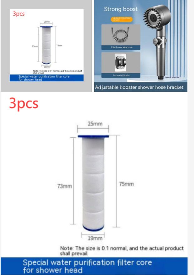 Douchette Ajustable Superchargee Third Gear pour Salle de Bain - Allomarc.com