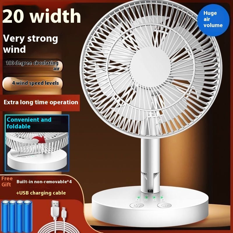 Ventilateur de Bureau et de Dortoir USB Silent Wind Mini Clip