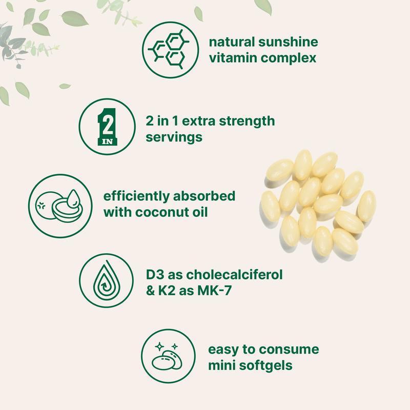 Gélules Souples de Vitamine K2 - 180 Capsules