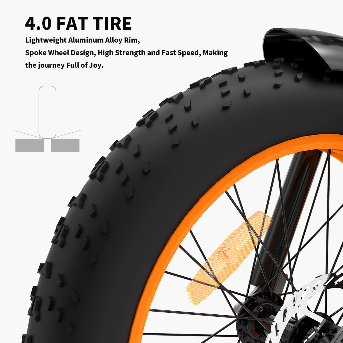 Vélo Électrique Pliant 36V 500W Fat Tire 20x4.0 Pouces, Batterie Lithium 13AH, Frein à Disque FR & Écran LCD 866