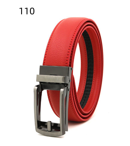 Ceinture à boucle automatique en cuir