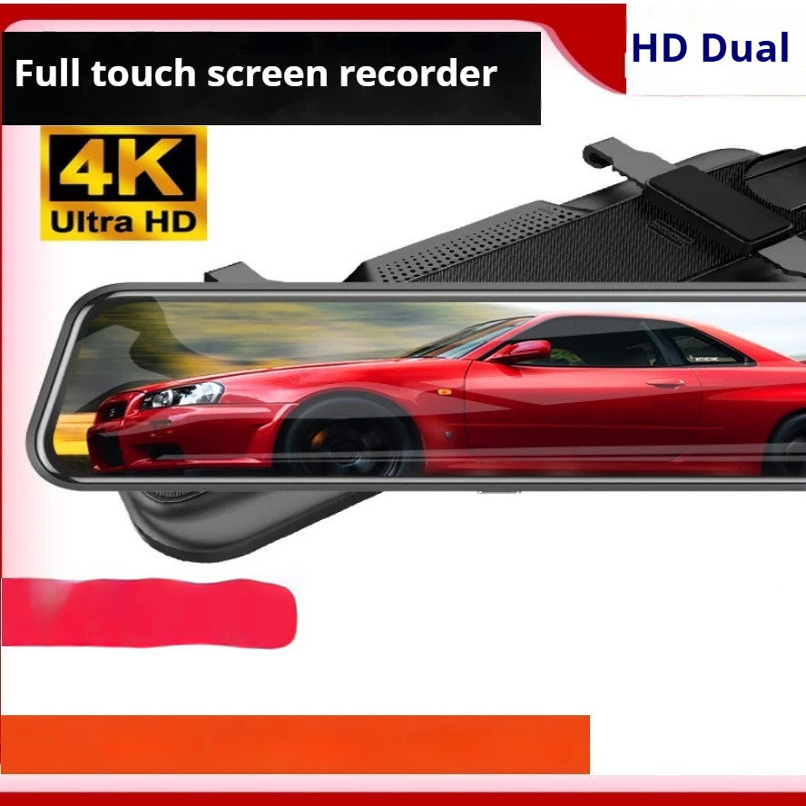 Enregistreur de Rétroviseur HD 1080p à Double Objectif