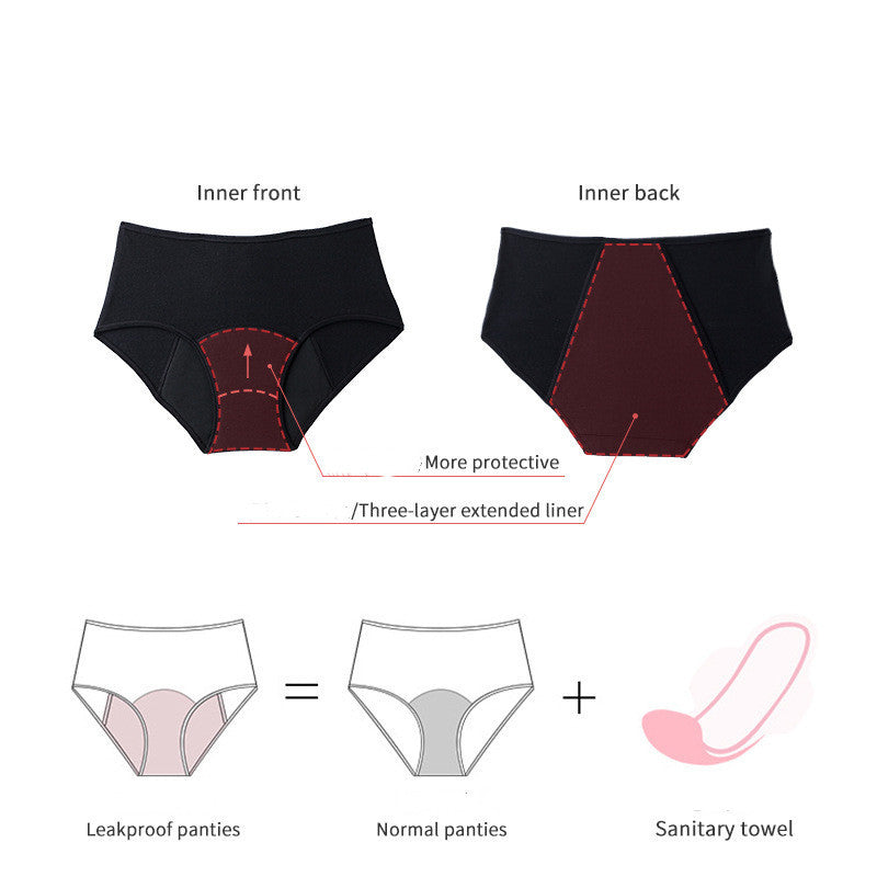 Culotte Menstruelle Plus Size Haute Absorption de Tante