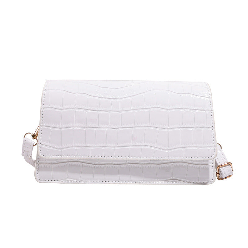 Sac à bandoulière portable horizontal carré