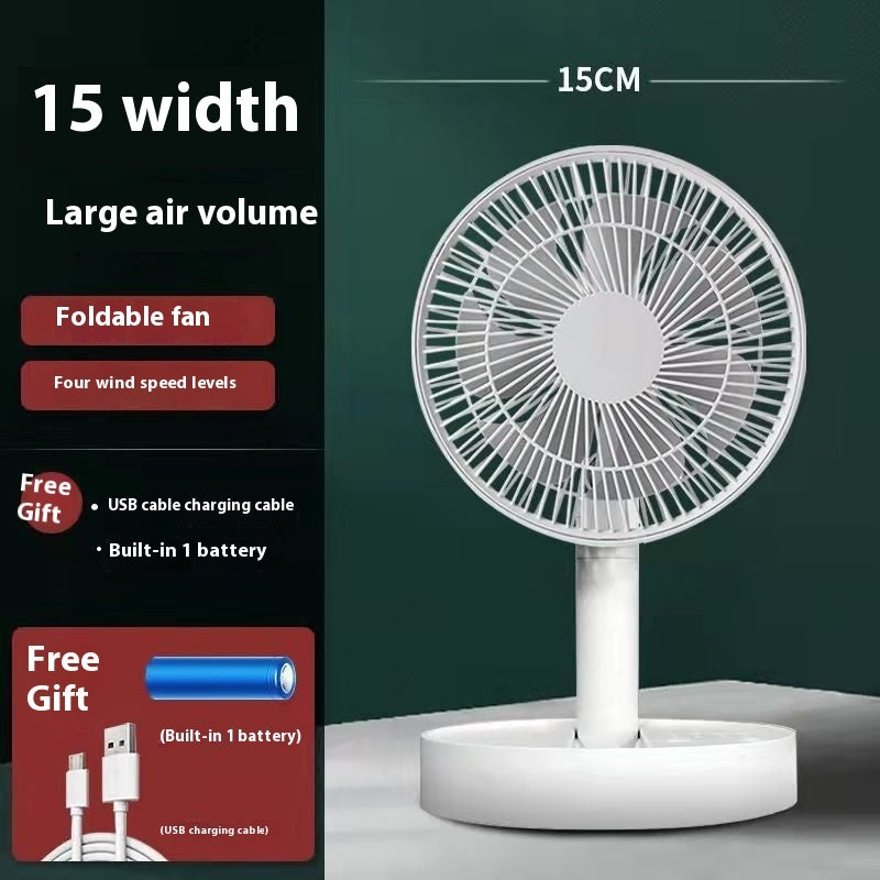 Ventilateur de Bureau et de Dortoir USB Silent Wind Mini Clip