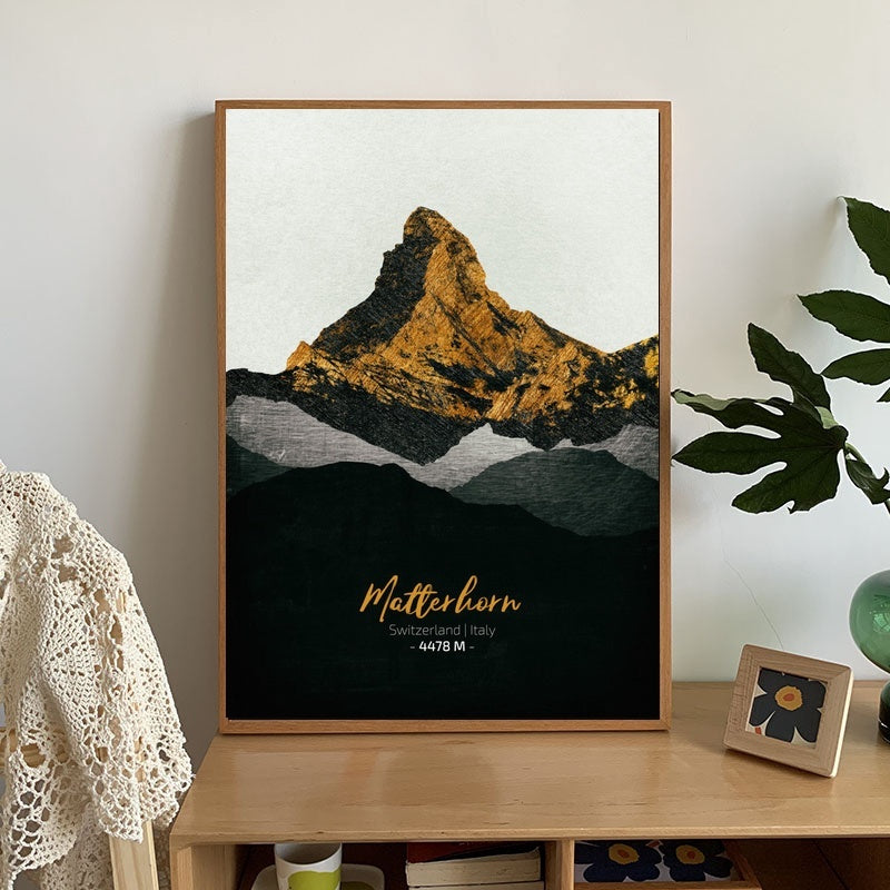 Affiche Murale Art Abstrait - Idée Cadeau Élégante