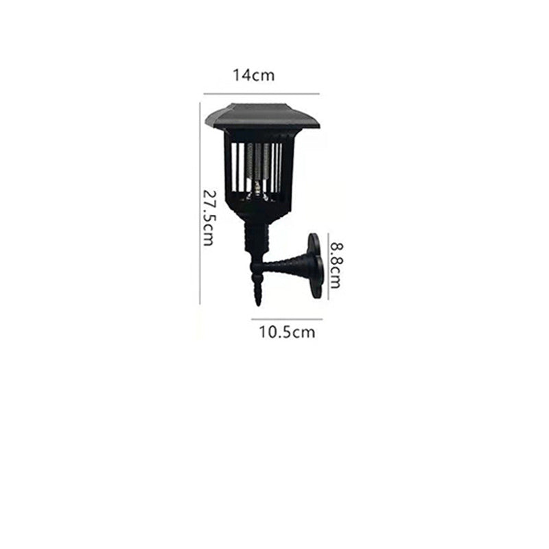Lampe de Mosquito Électrique Solaire d'Extérieur avec Contrôle Automatique et Résistante à la Pluie