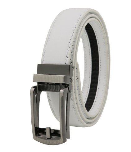 Ceinture à boucle automatique en cuir
