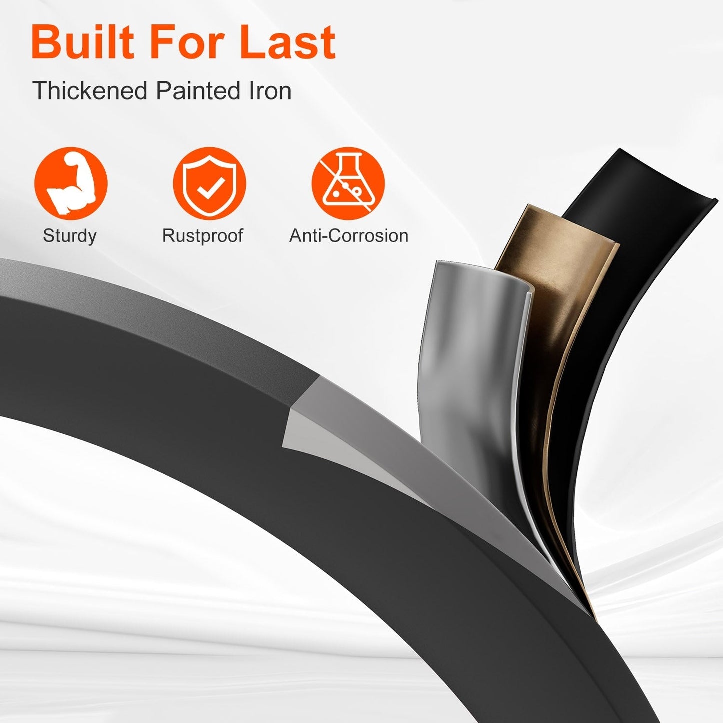 Échelle Pliable 3 Étapes avec Large Pédale Anti - Dérapante et Poignée Souple - Allomarc.com