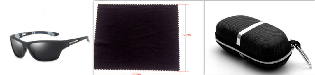 Lunettes de soleil avec miroir anti-poussière pour cyclisme