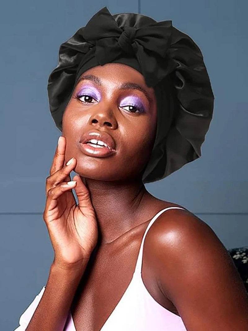 Nouveau Bonnet en Soie pour Femme - Allomarc.com