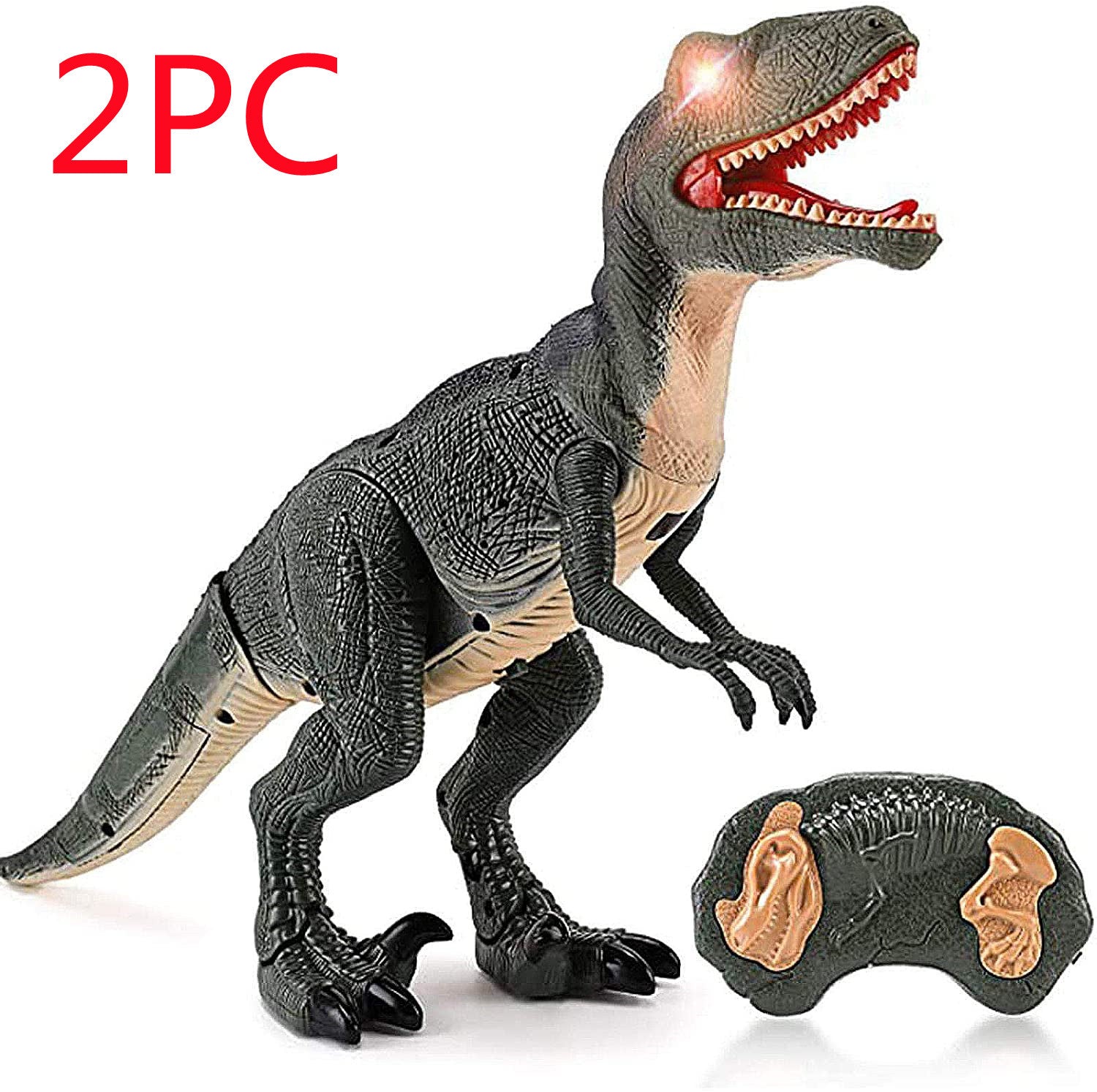 Electric Dinosaur Simulation Walking Animal Remote Control Toy - Allomarc.com