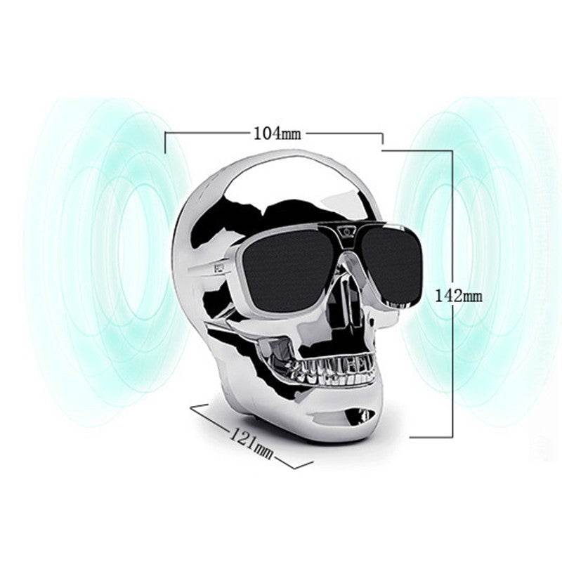 Enceinte Bluetooth Skull Sans Fil - Allomarc.com