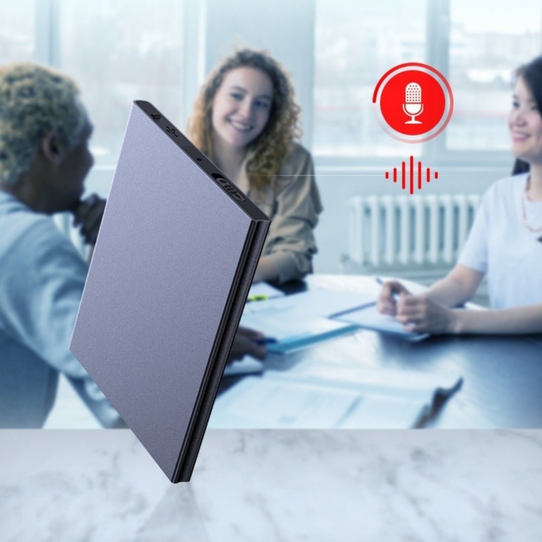 Enregistreur Vocal Intelligent HD Ultra - Fin - Allomarc.com