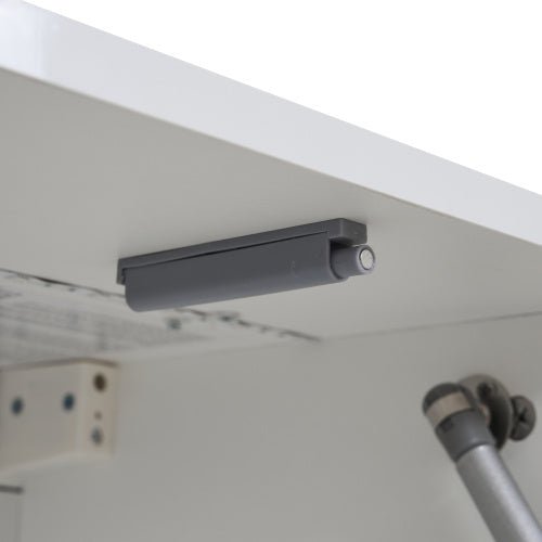 Ensemble de 3 unités murales TV, meuble TV LED, cabinet TV haut brillant, mobilier de salon blanc - Allomarc.com