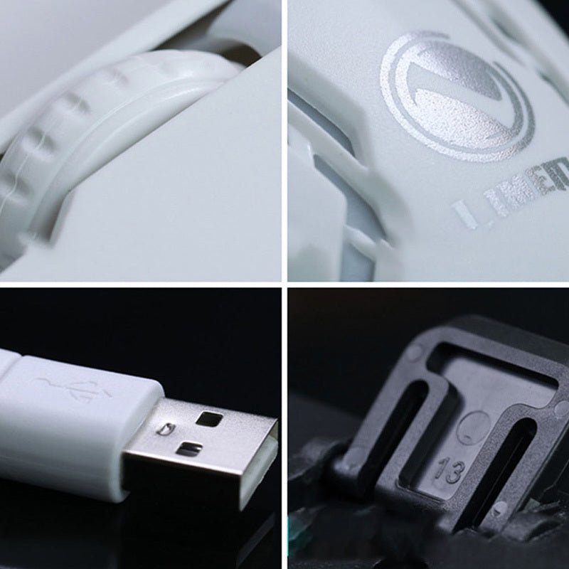Ensemble de Clavier et Souris de Jeu GTX300 CF LOL avec Éclairage - Allomarc.com