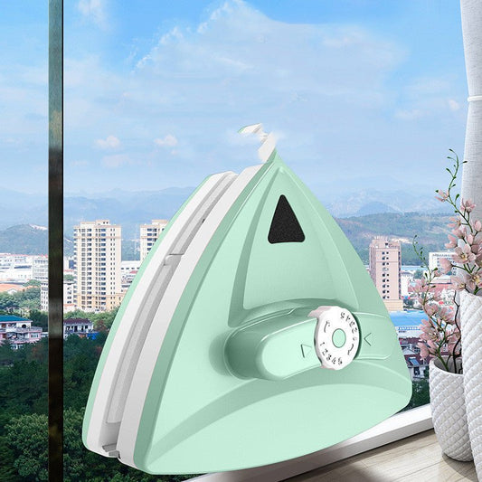 Essuie - Glace Magnétique Double - Face pour Vitres Triangulaire - Allomarc.com