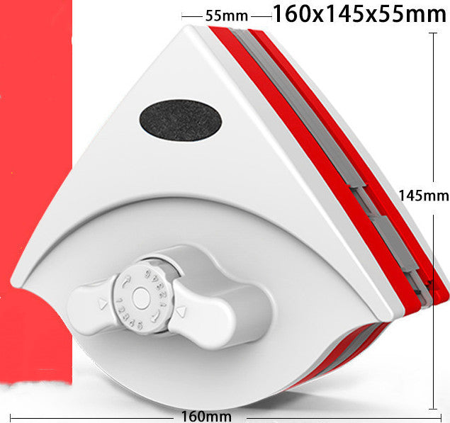 Essuie-Glace Magnétique Double-Face pour Vitres Triangulaire