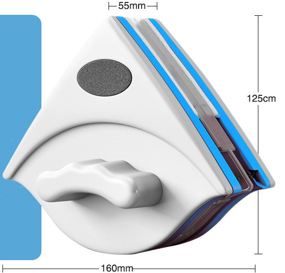 Essuie-Glace Magnétique Double-Face pour Vitres Triangulaire