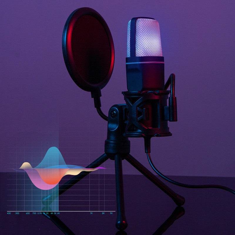 Microphone de Jeu RGB Transparent Esports - Allomarc.com