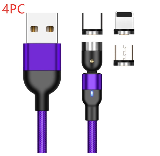 Câble de Chargement Magnétique Essager 360° USB Type C - Charge Rapide