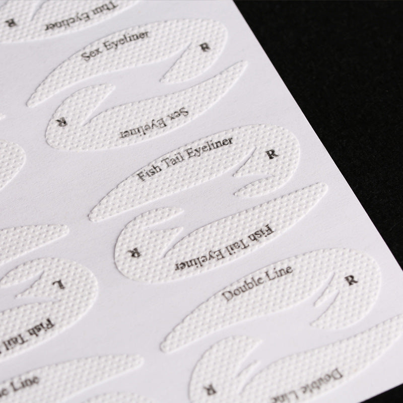 Nouveau Sticker Template de Maquillage pour Yeux