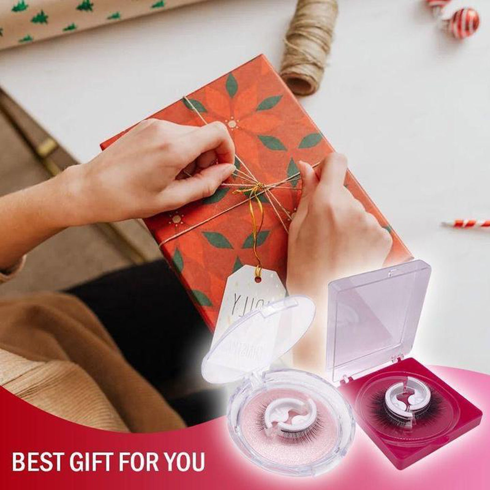 Faux Cils Autocollants Épais pour Femmes - Sans Colle - Allomarc.com