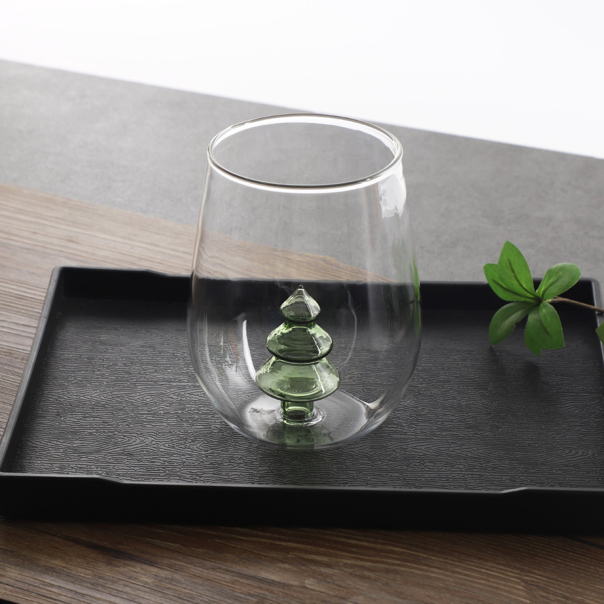 Verres Créatifs en Verre Borosilicate - Arbre de Noël