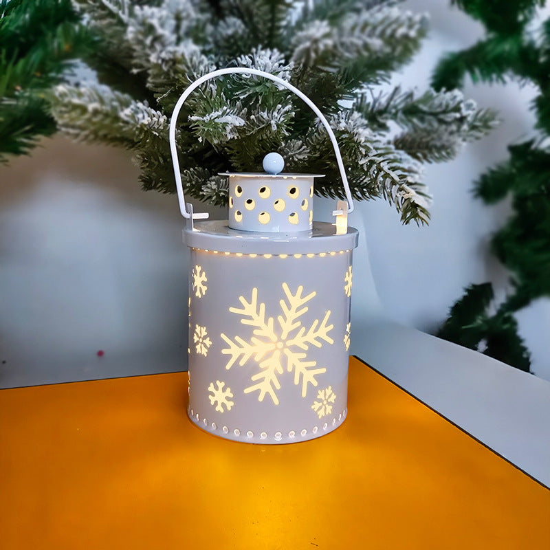 Lumières de Noël LED - Lanternes Électroniques de Style Nordique
