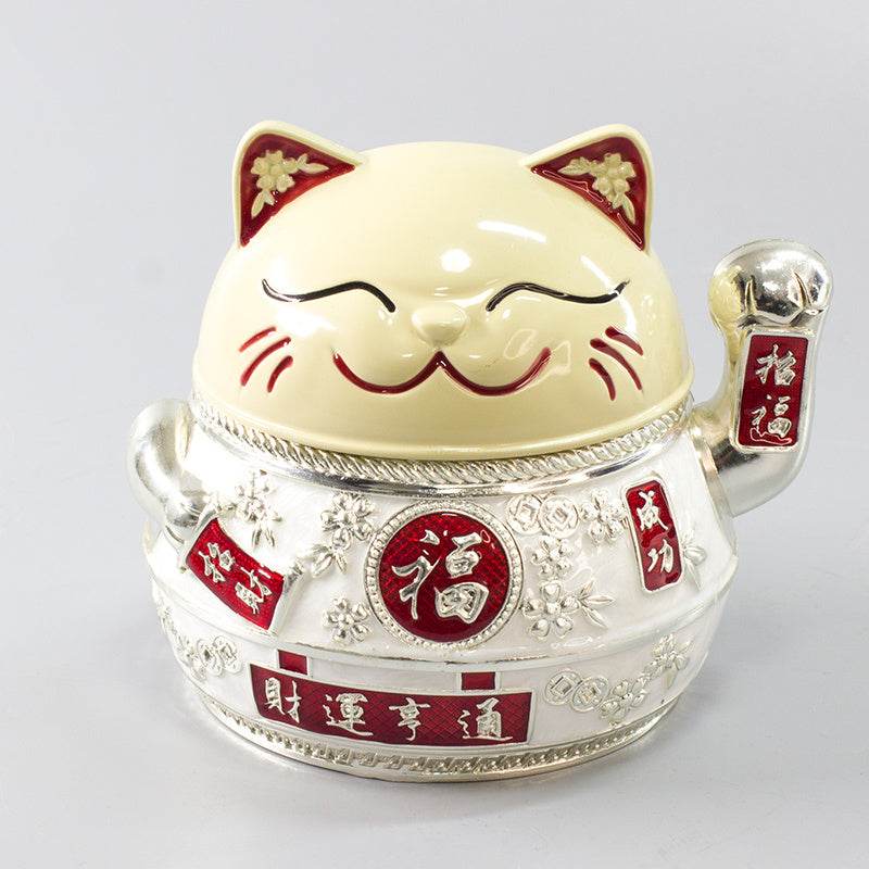 Cendrier Chat Porte-Bonheur Créatif - Allomarc.com