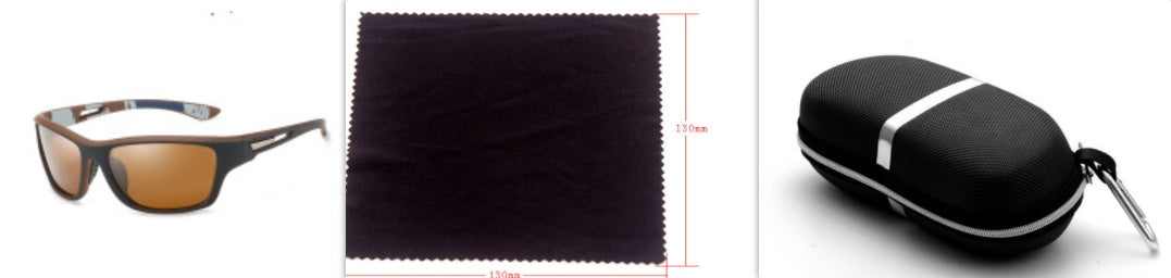 Lunettes de soleil avec miroir anti-poussière pour cyclisme