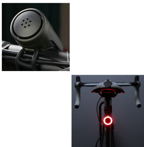 Feu arrière de vélo USB rechargeable - Allomarc.com