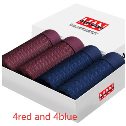 Lot de 4 Boxers SKY HERO pour Hommes