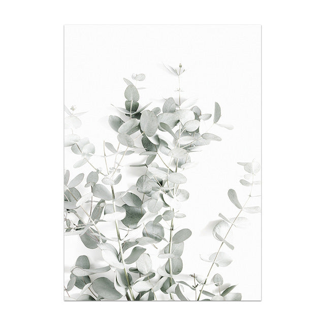 Toile de Décoration de Plantes Nordiques