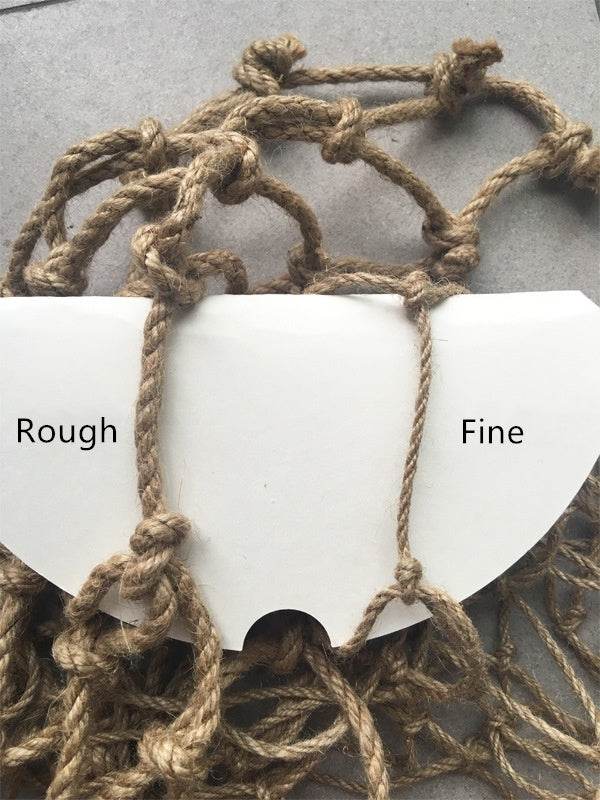 Filet d'escalade en chanvre pour perroquets - Allomarc.com