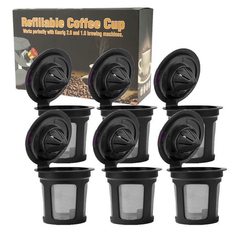 Filtre à café K Cup réutilisable en acier inoxydable - Allomarc.com