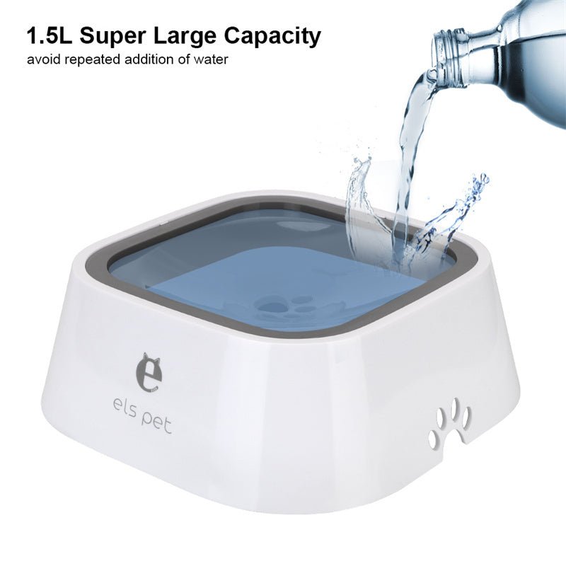 Gamelle flottante anti - débordement 1,5L pour chiens et chats - Allomarc.com