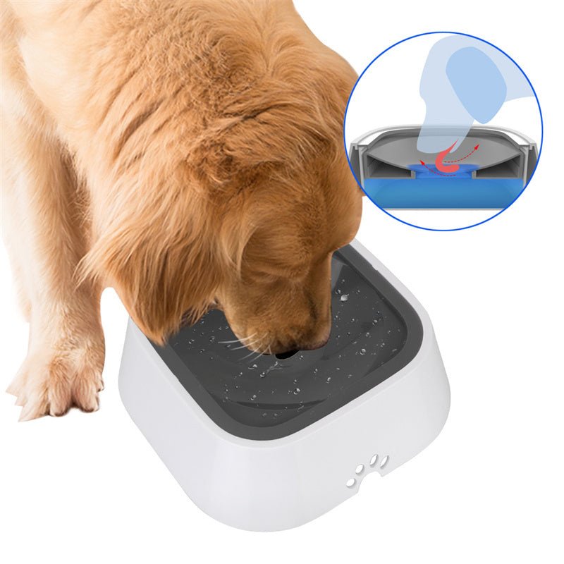 Gamelle flottante anti - débordement 1,5L pour chiens et chats - Allomarc.com
