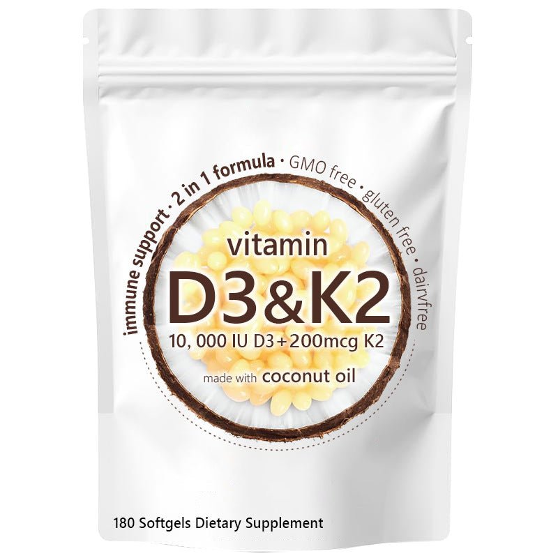 Gélules Souples de Vitamine K2 - 180 Capsules - Allomarc.com