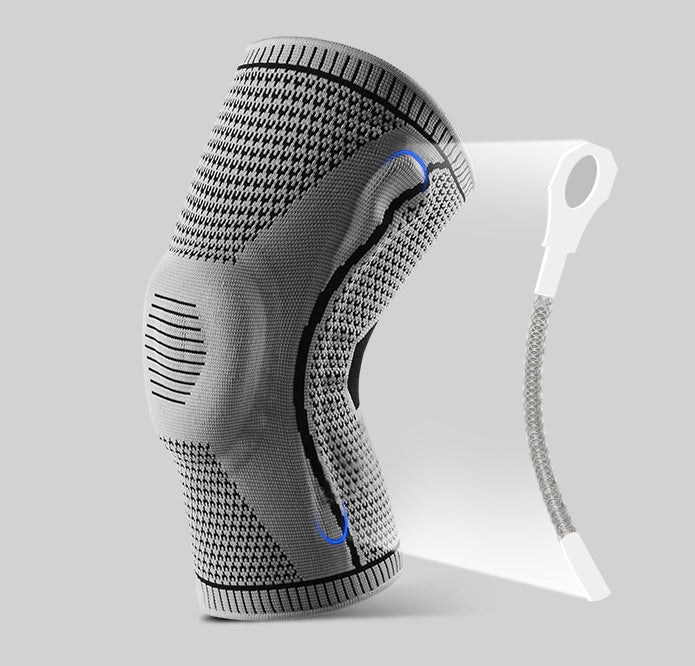 Genouillères en Silicone avec Ressort pour Sport | Protecteur de Patella - Allomarc.com