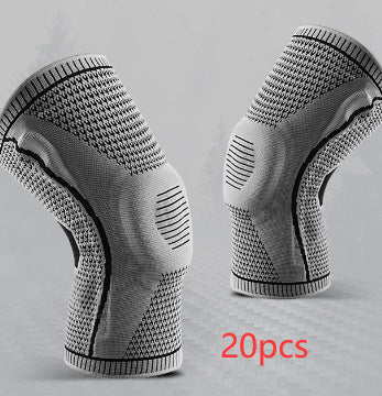 Genouillères en Silicone avec Ressort pour Sport | Protecteur de Patella - Allomarc.com