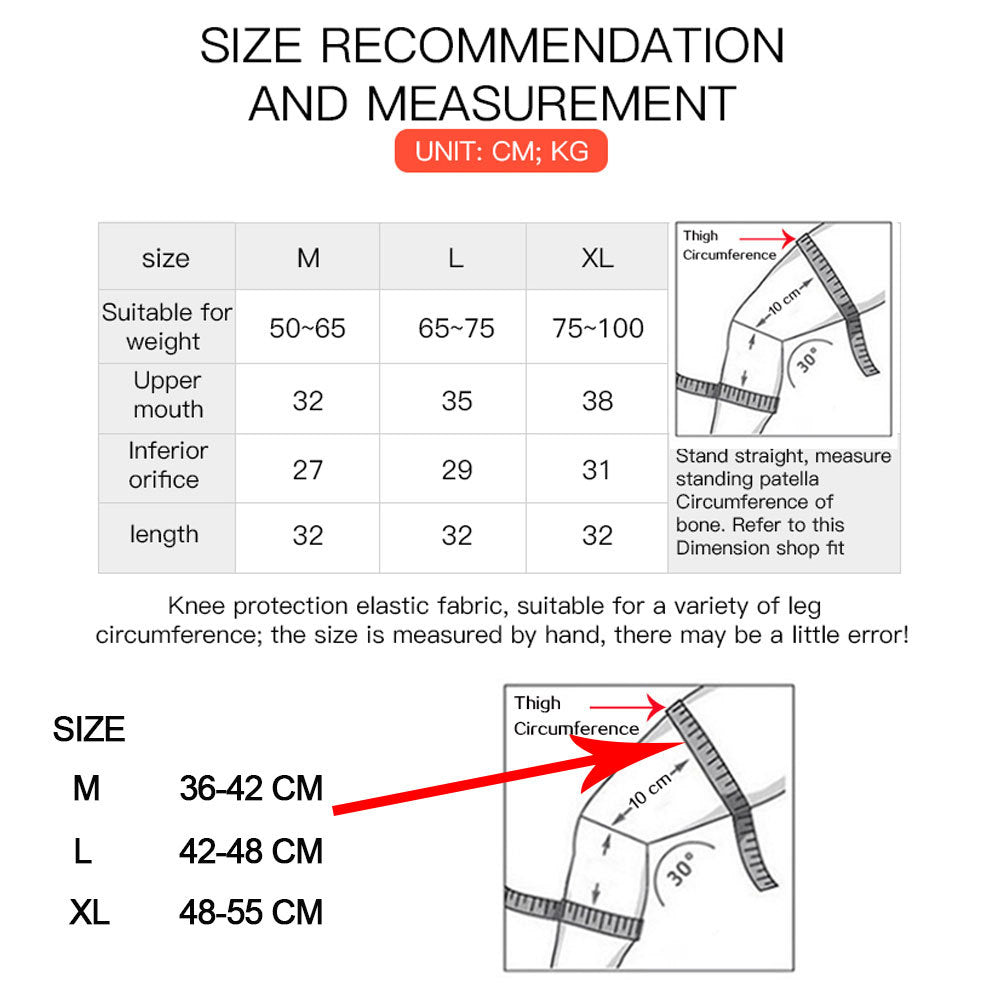 Genouillères en silicone respirantes avec compression pour le sport - Allomarc.com