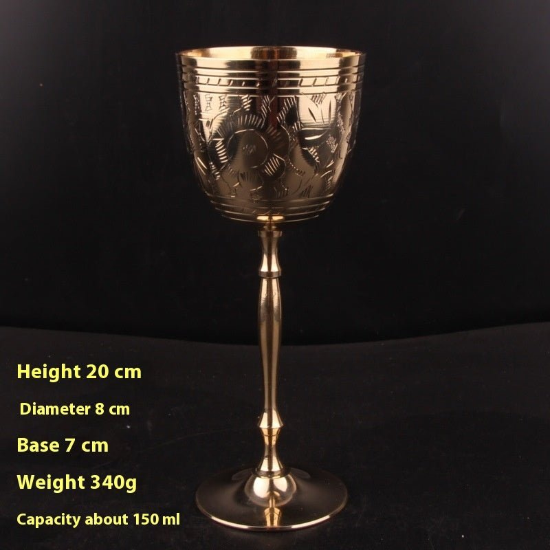 Gobelet en Laiton Massif pour une Expérience Élégante - Allomarc.com