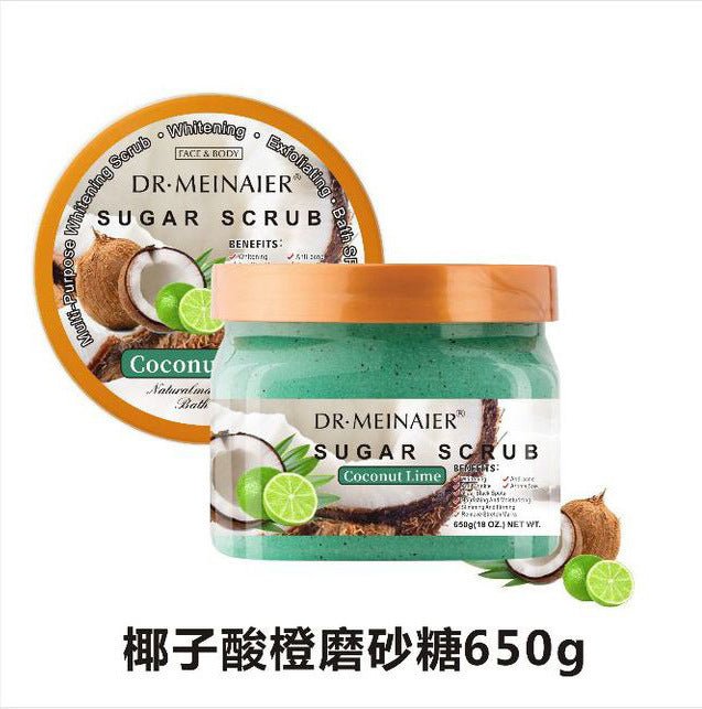 Gommage Sucré Exfoliant au Sel de Bain Glacé - Allomarc.com