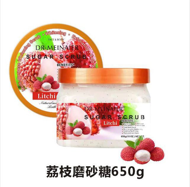 Gommage Sucré Exfoliant au Sel de Bain Glacé - Allomarc.com