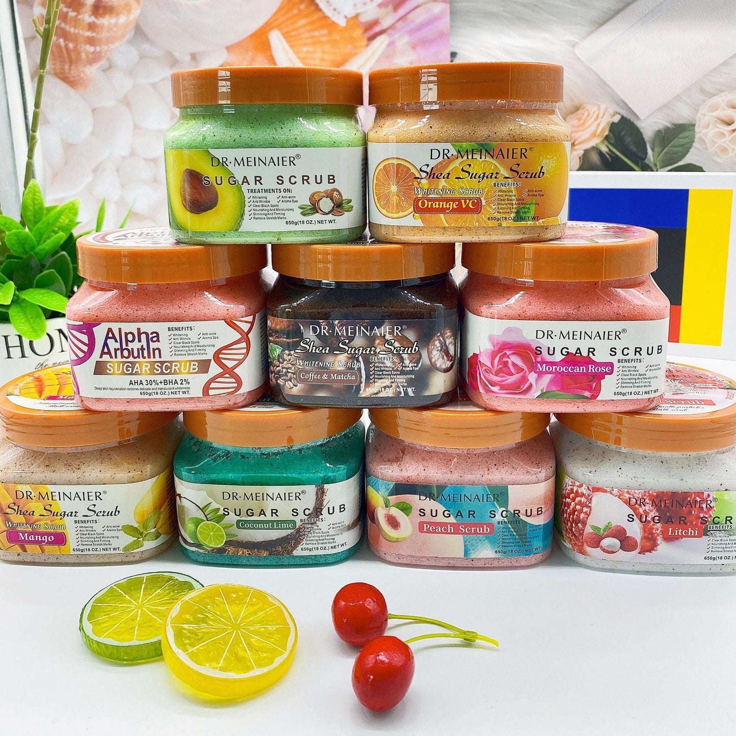 Gommage Sucré Exfoliant au Sel de Bain Glacé - Allomarc.com