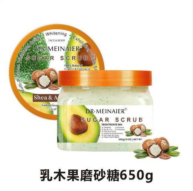 Gommage Sucré Exfoliant au Sel de Bain Glacé - Allomarc.com