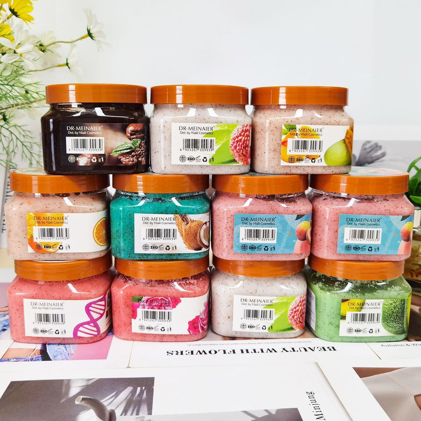 Gommage Sucré Exfoliant au Sel de Bain Glacé - Allomarc.com