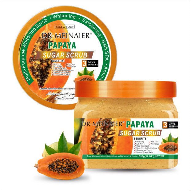 Gommage Sucré Exfoliant au Sel de Bain Glacé - Allomarc.com