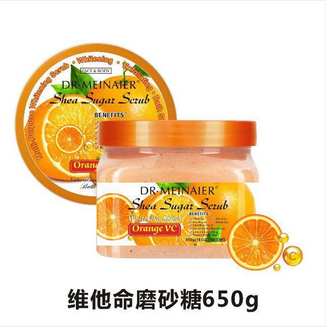 Gommage Sucré Exfoliant au Sel de Bain Glacé - Allomarc.com